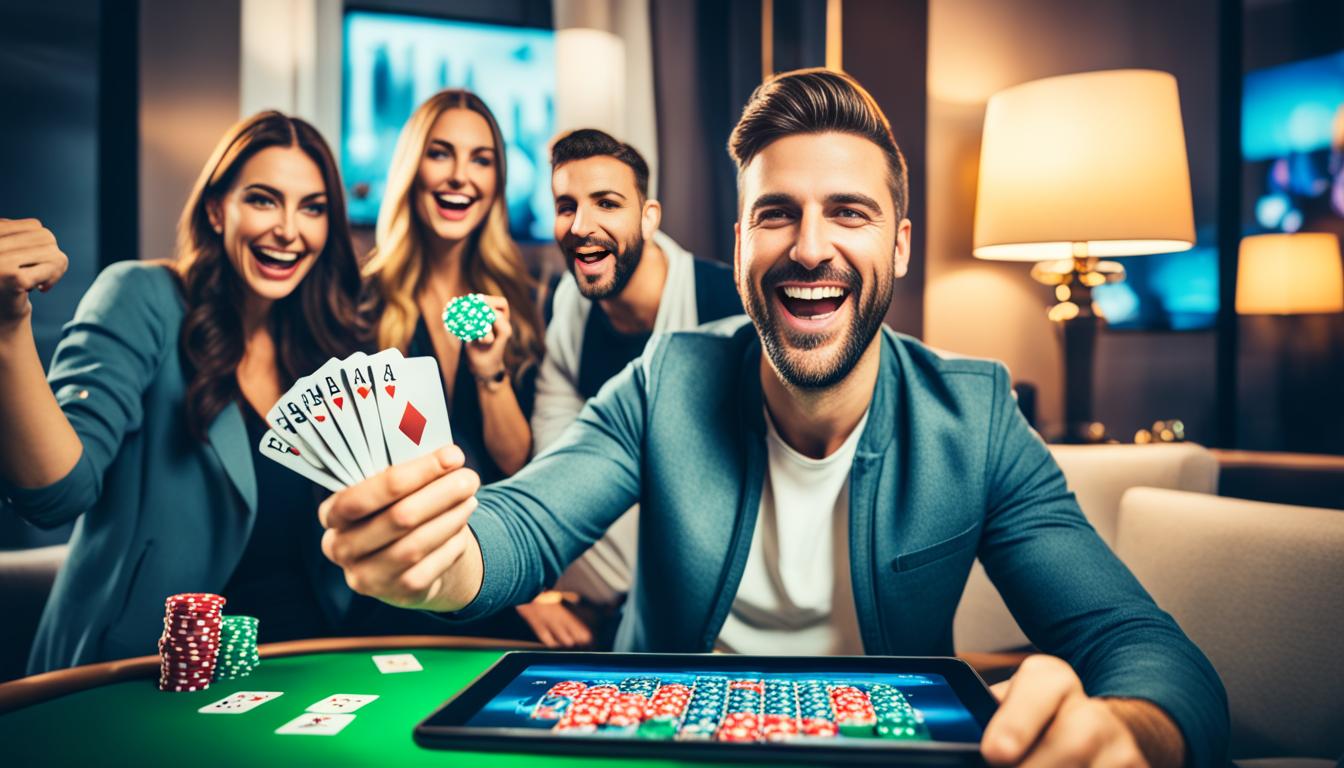 Keuntungan dari taruhan poker online
